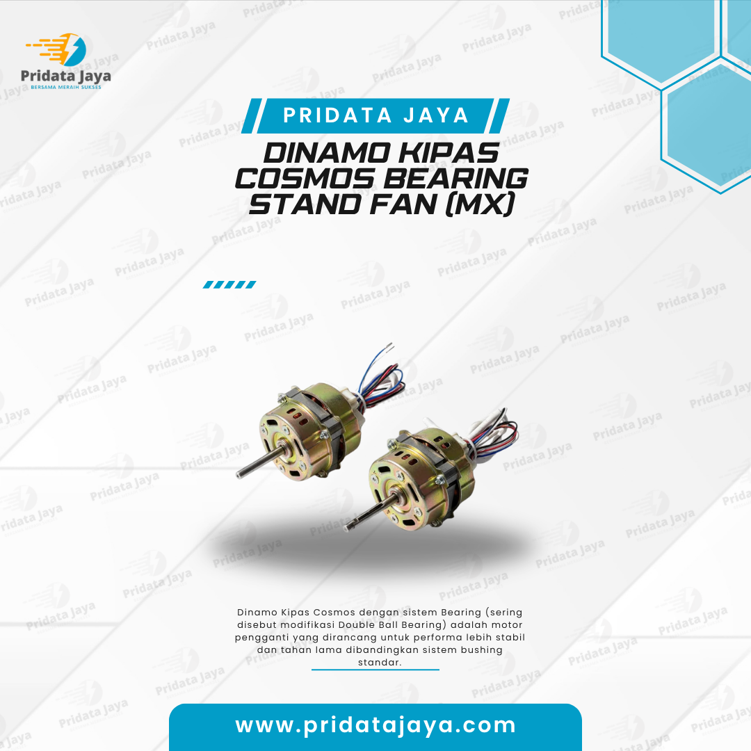 Dinamo Kipas Cosmos Bearing Stand Fan (MX)