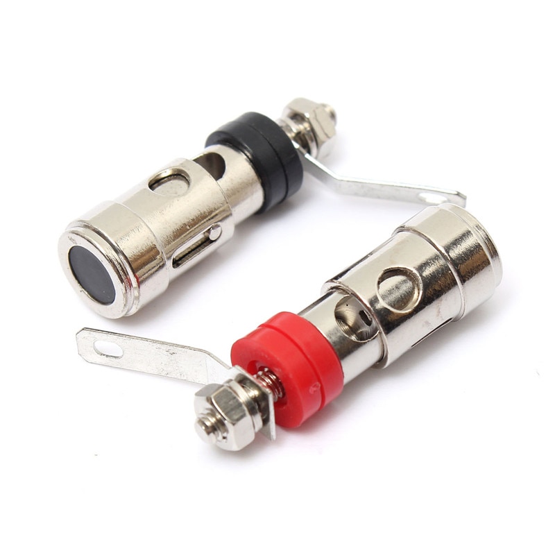 Terminal Speaker Bidding Post Silver