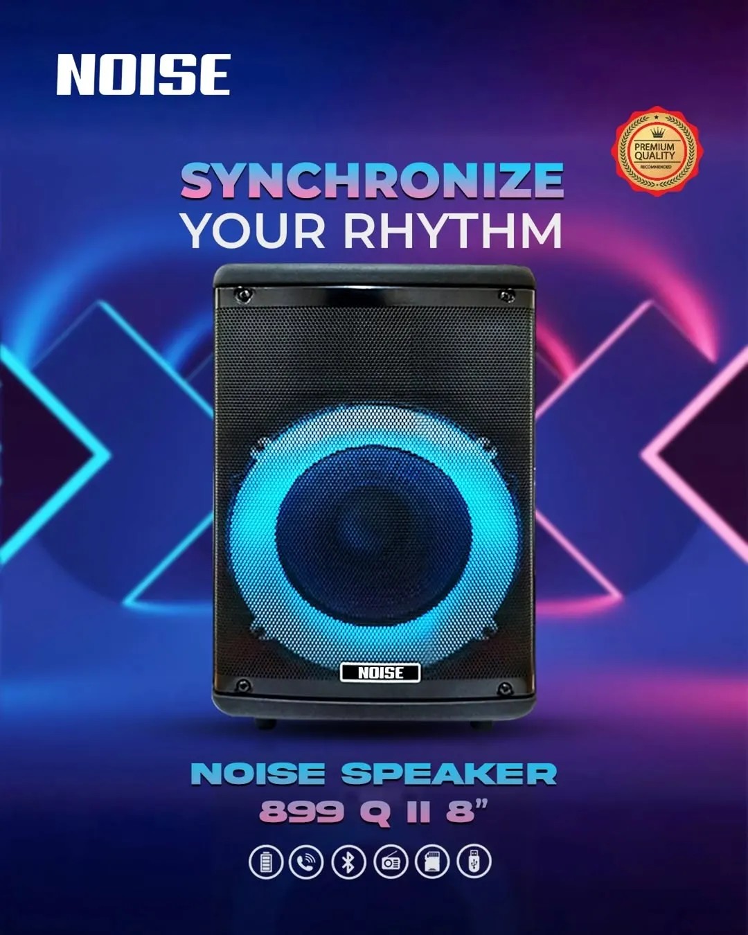 Speaker Noise 8' 899 QII
