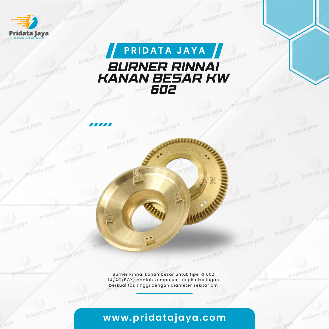 Burner Rinnai Kanan Besar KW 602