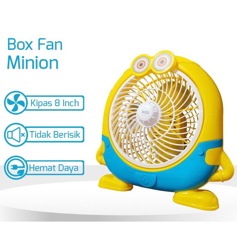 Kipas Yasaka Box Fan Karakter 8' Minion