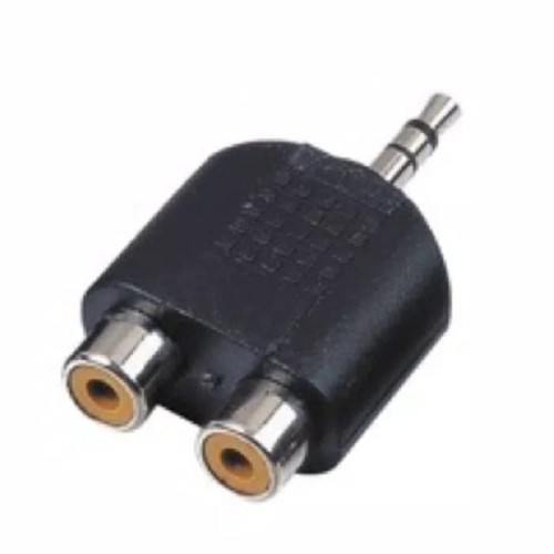 Jack T Mini Stereo Ke 2 Soket RCA