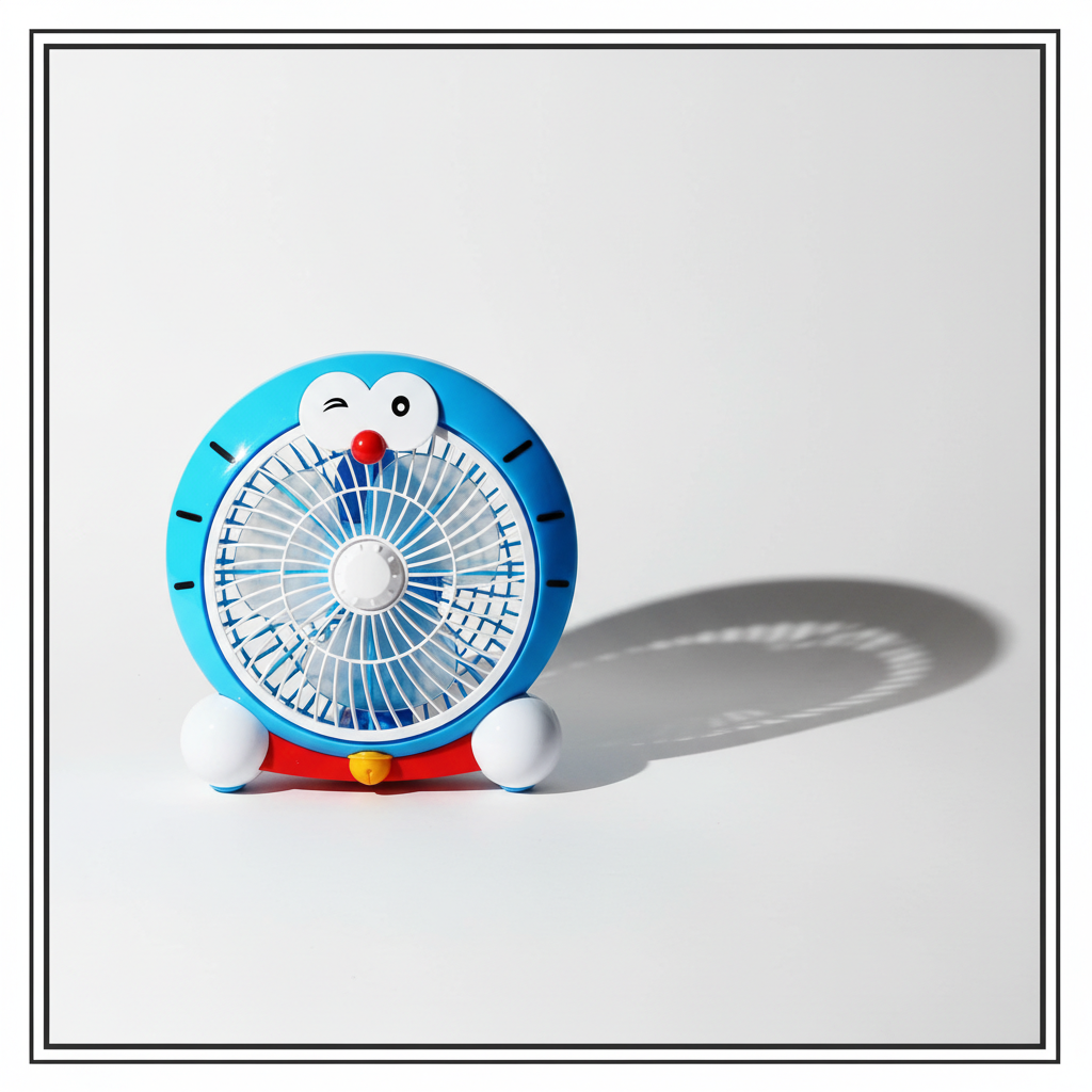 Kipas Miyoshi Meja Karakter Doraemon 9'