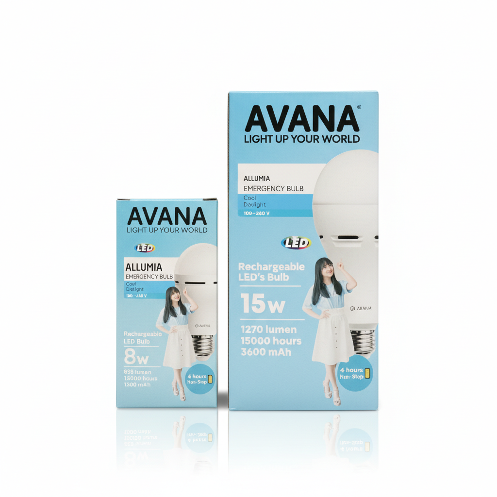 Emergency Avana Bulb 8w 6500K
