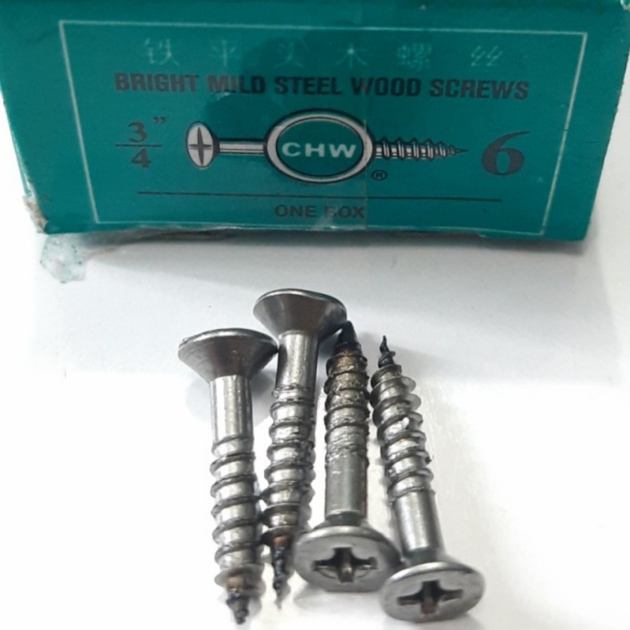 Sekrup OK3 3/4 x 6 Ecer/pcs
