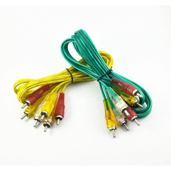 Kabel AV RCA 3-3 Trans 1,5m Kingever