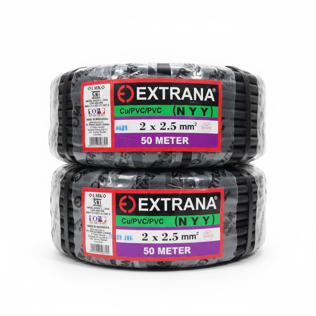 Kabel Extrana NYY 2x 2,5 50m