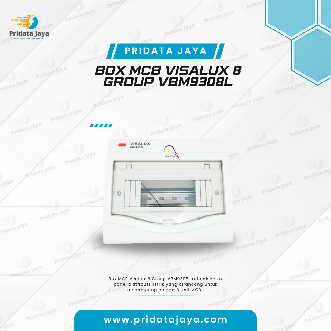 Box MCB Visalux 8 Group VBM9308L
