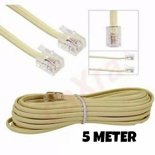 Kabel Telpon Jadi 5m