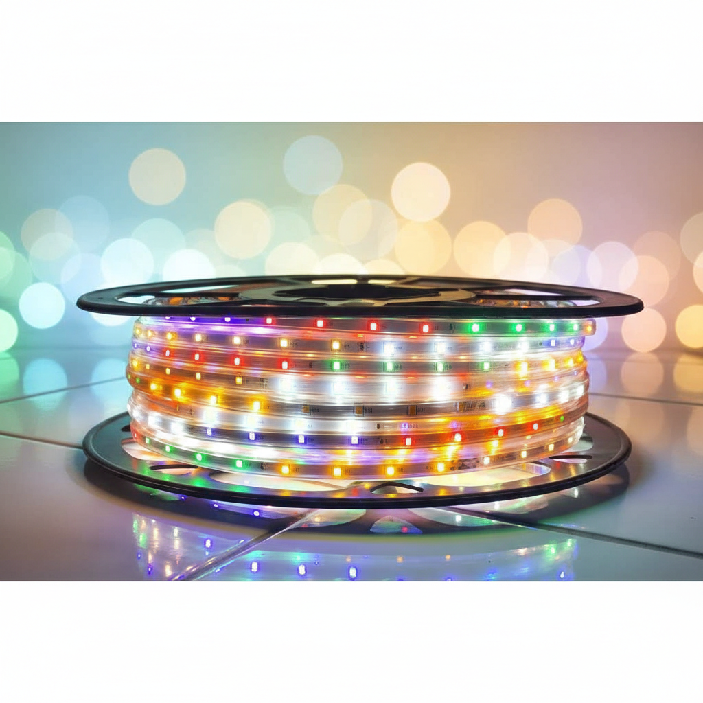 Led Strip Povos AC Jepit 6 Warna Ecer/m