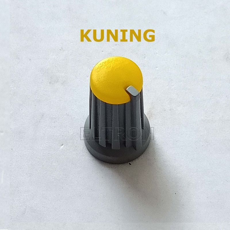 Knop Potensio Drat Kuning MA03 Tanggung