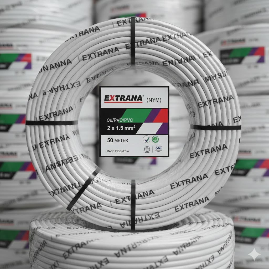 Kabel Extrana NYM 2x 1,5 50m