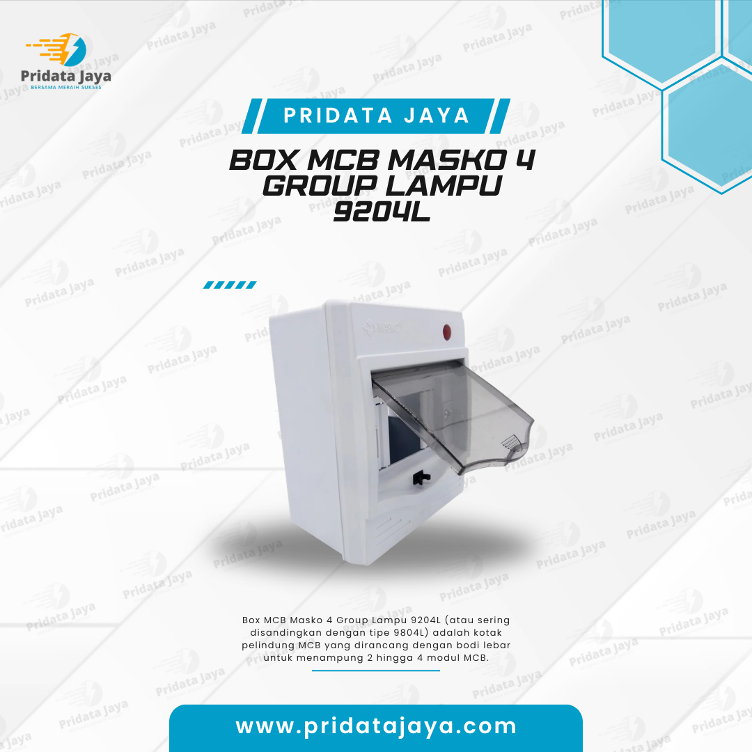 Box MCB Masko 4 Group Lampu 9204L