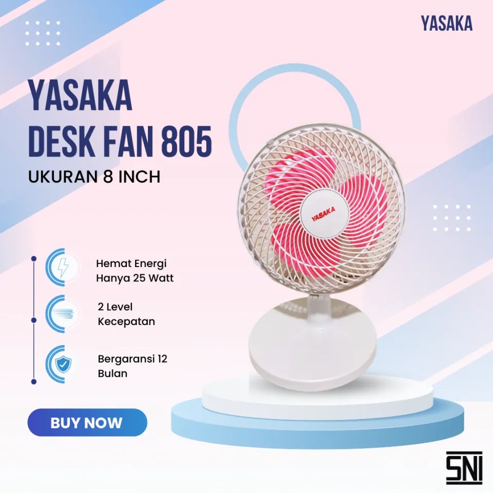 Kipas Yasaka Meja 8' 805