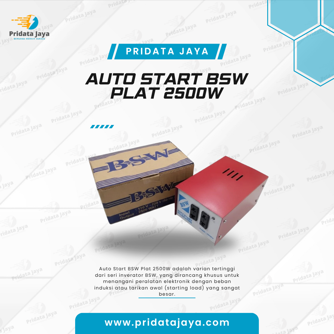 Auto Start BSW Plat 2500w