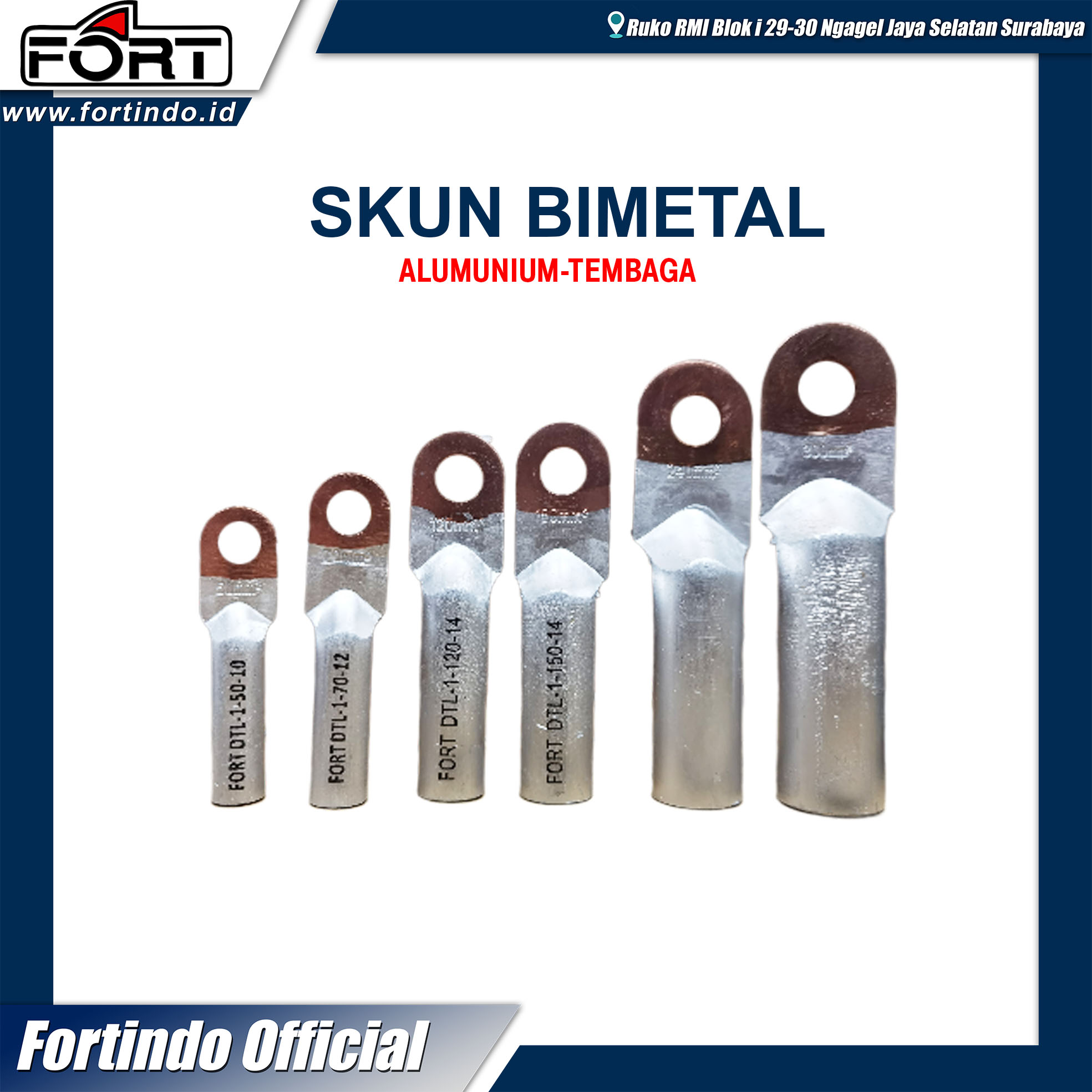 Skun Fort Bimetal AL-CU/DTL2-70mm (10mm)