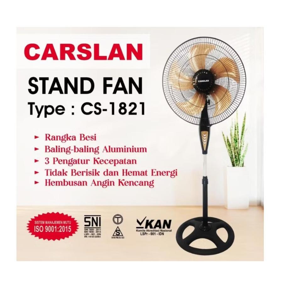 Kipas Carslan Standfan 18' 1821 Baling Besi