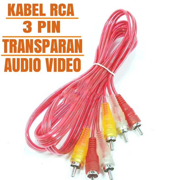 Kabel AV RCA 3-3 Trans 5y Bsw