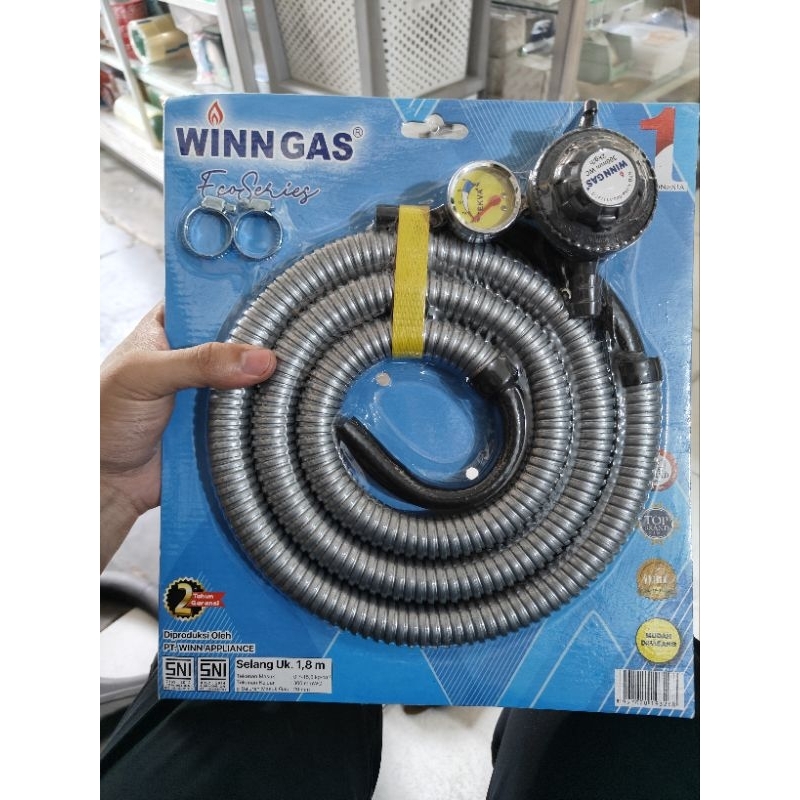 Regulator + Selang Winn Gas W 26 Tekva