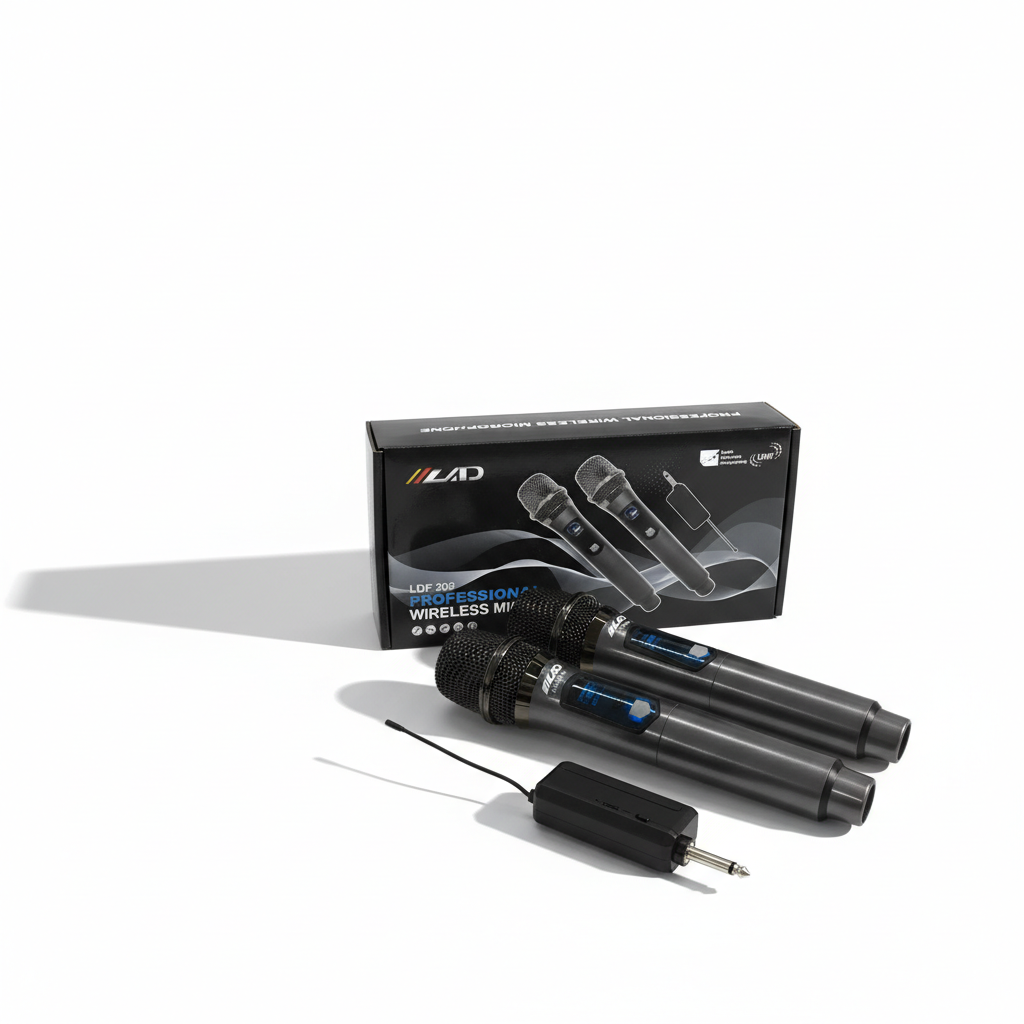 Mic LAD Wireless Double LDF-202