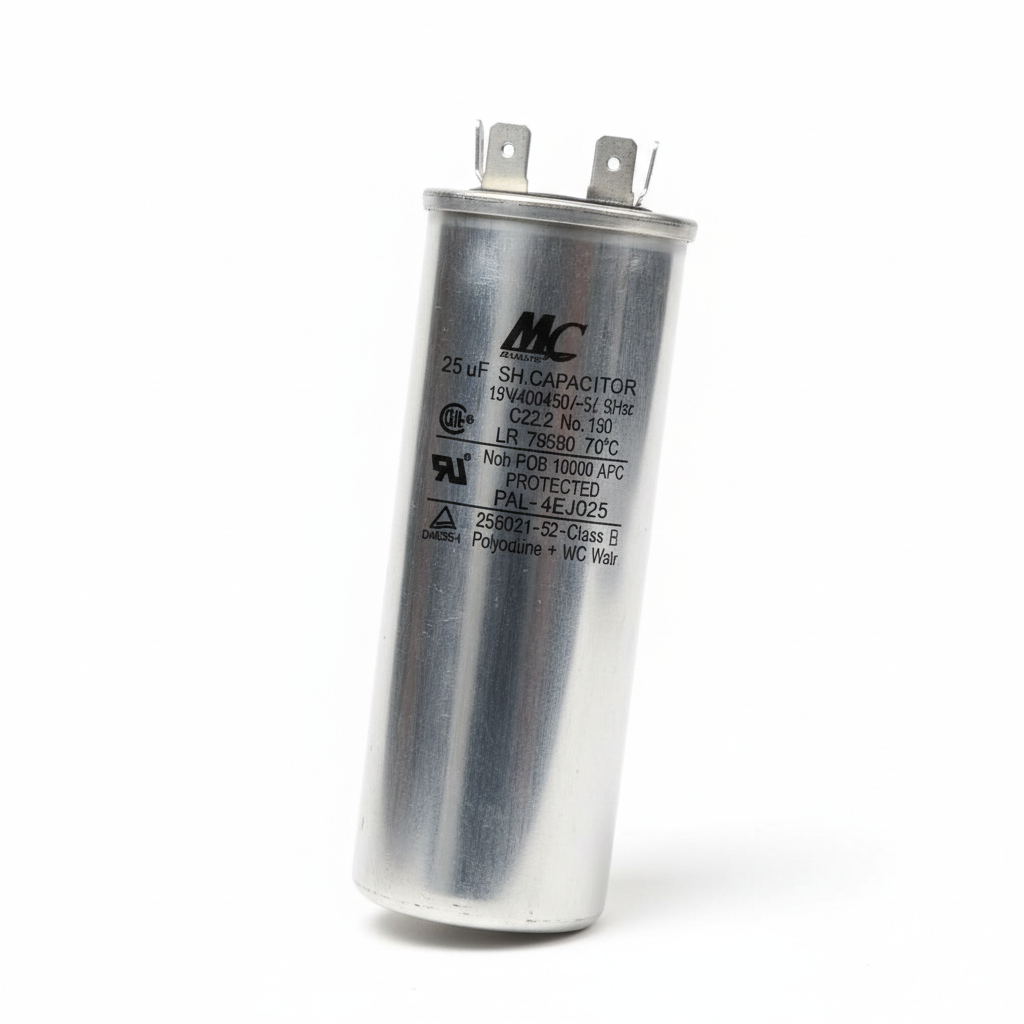 Kapasitor AC SSF 25mf 400v Aluminium