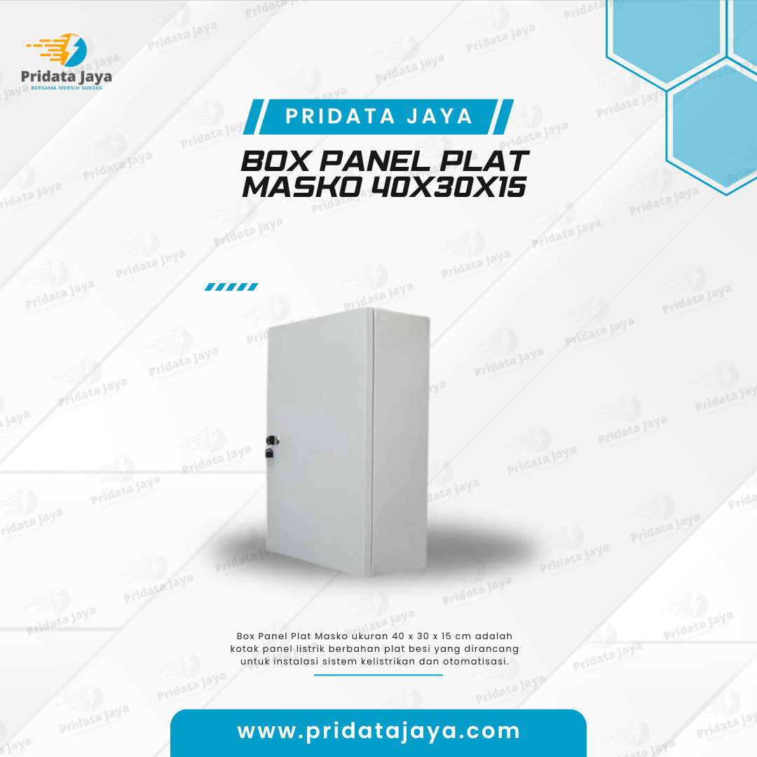 Box Panel Plat Masko 40x30x15