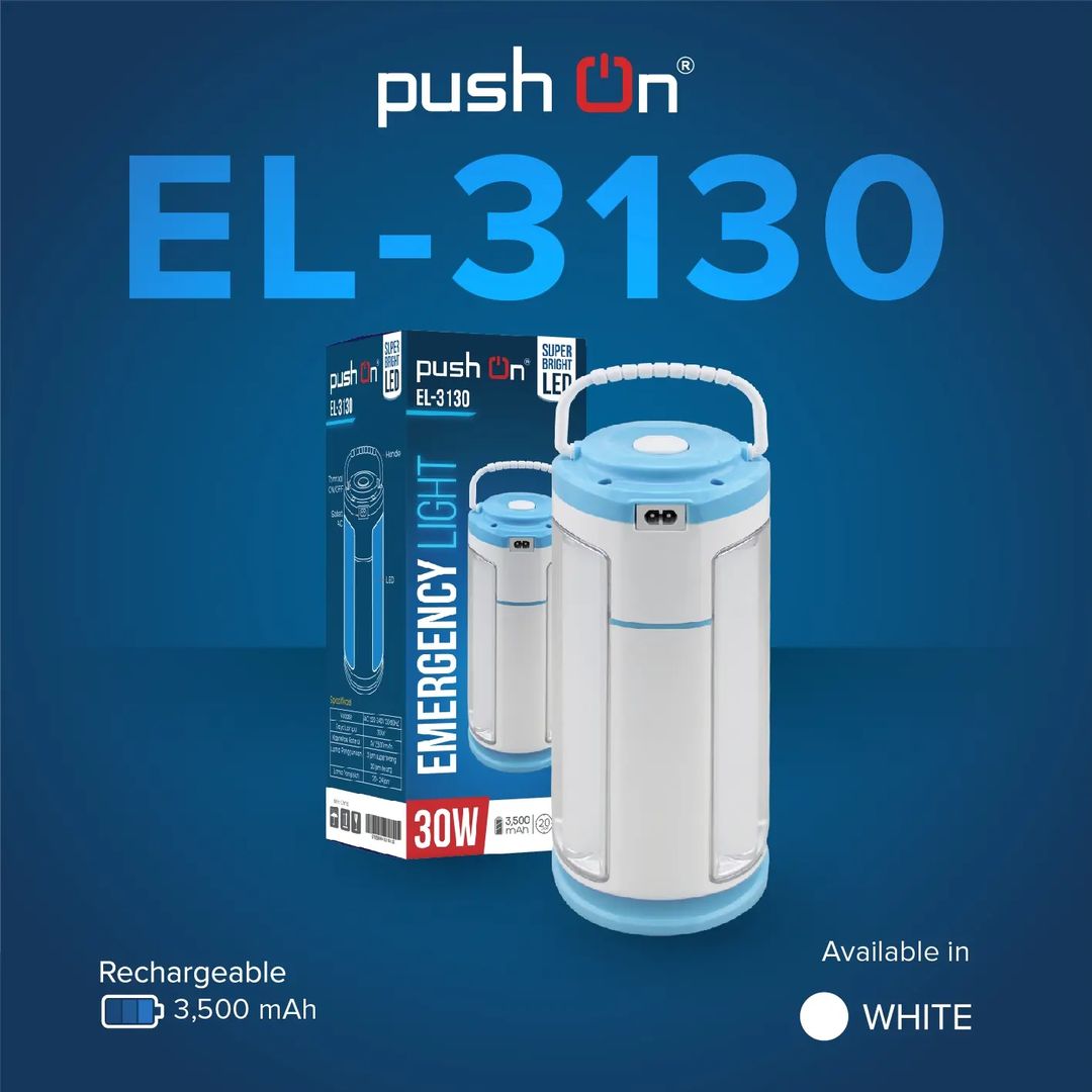Led Emergency Push On EL-3130