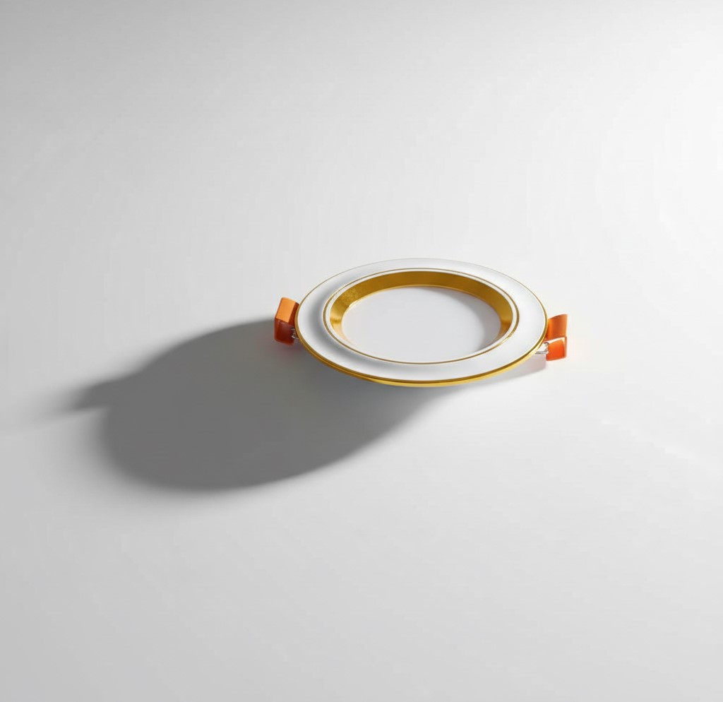 Downlight Vantron/Povos IB 5w 3 Warna List Gold