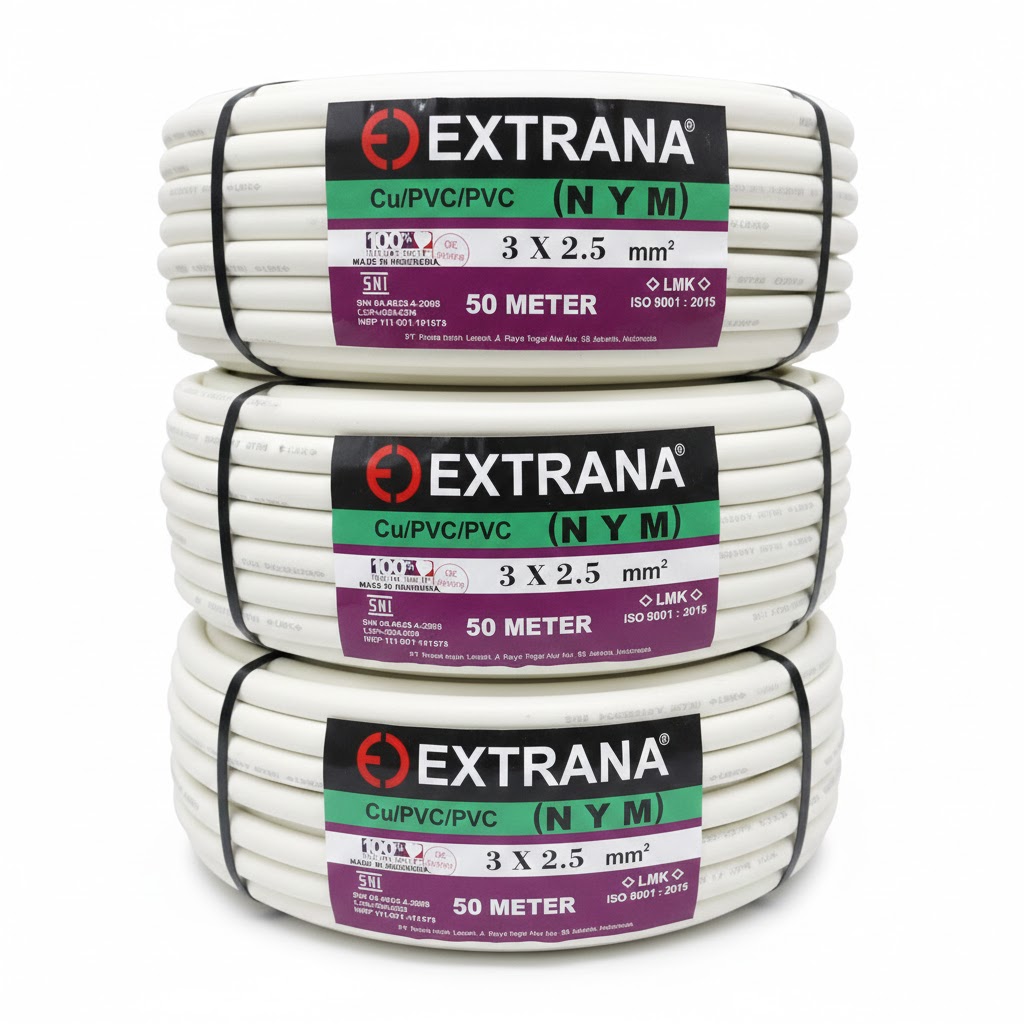 Kabel Extrana NYM 3x 2,5 Ecer/m