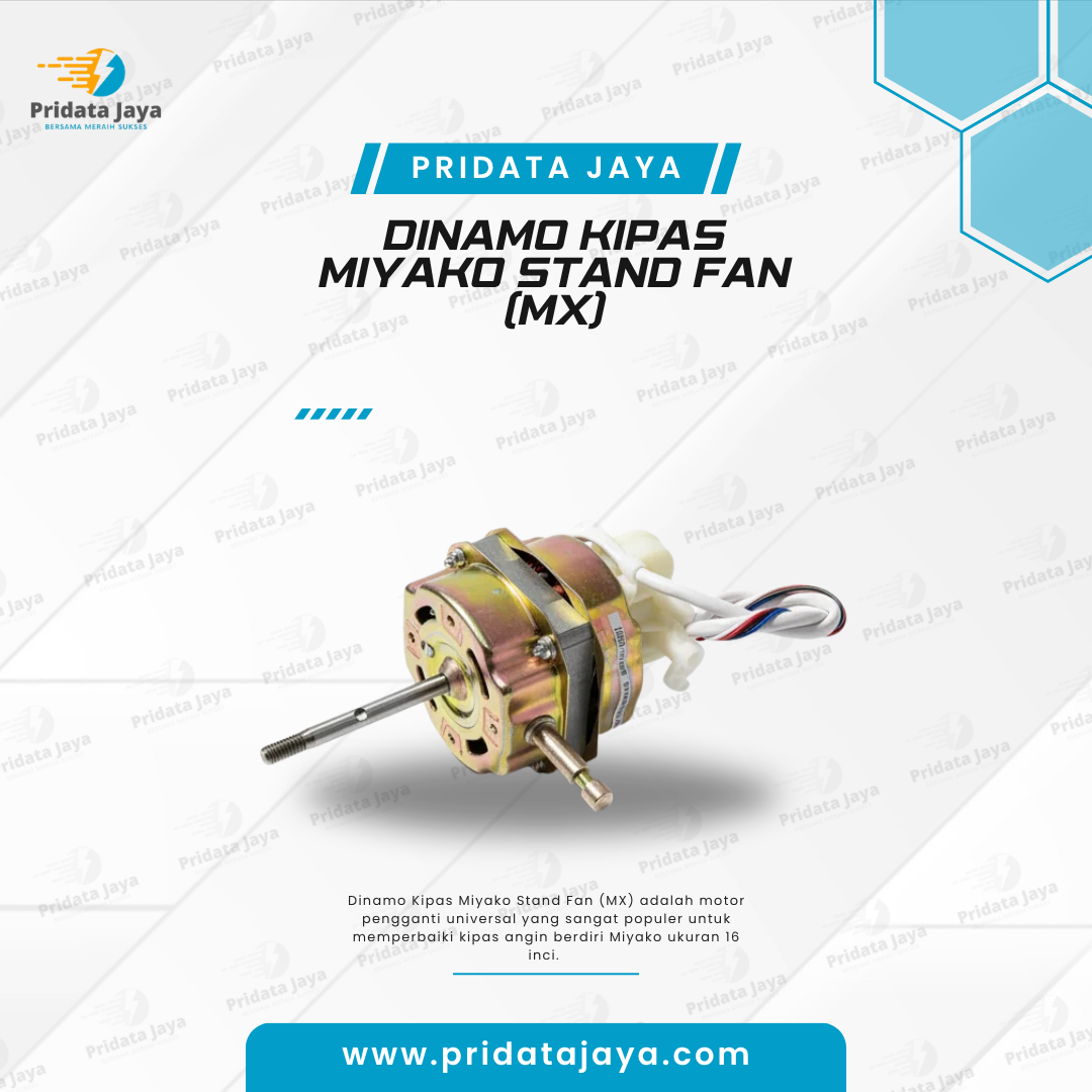 Dinamo Kipas Miyako Stand Fan (MX)