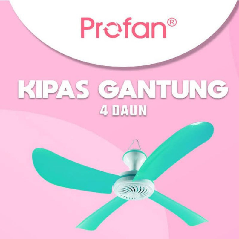 Kipas Gantung Profan 900mm 30w 4bl