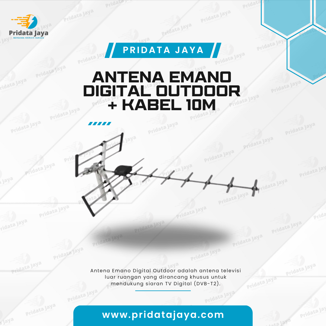 Antena Emano Digital Outdoor + Kabel 10m