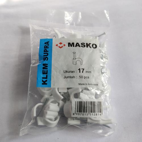 Klem Masko Supra Putih No 17