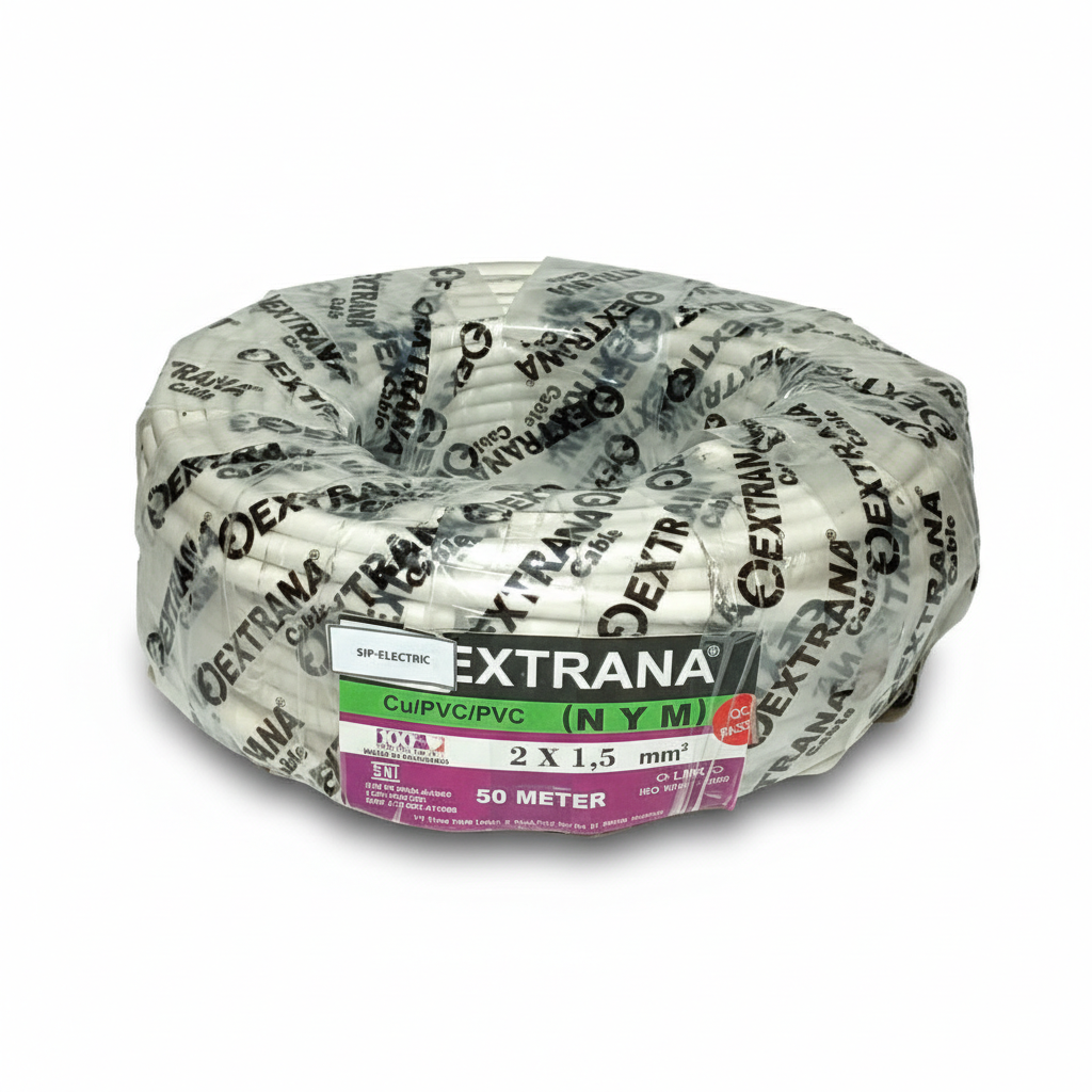 Kabel Extrana NYM 2x 1,5 500m