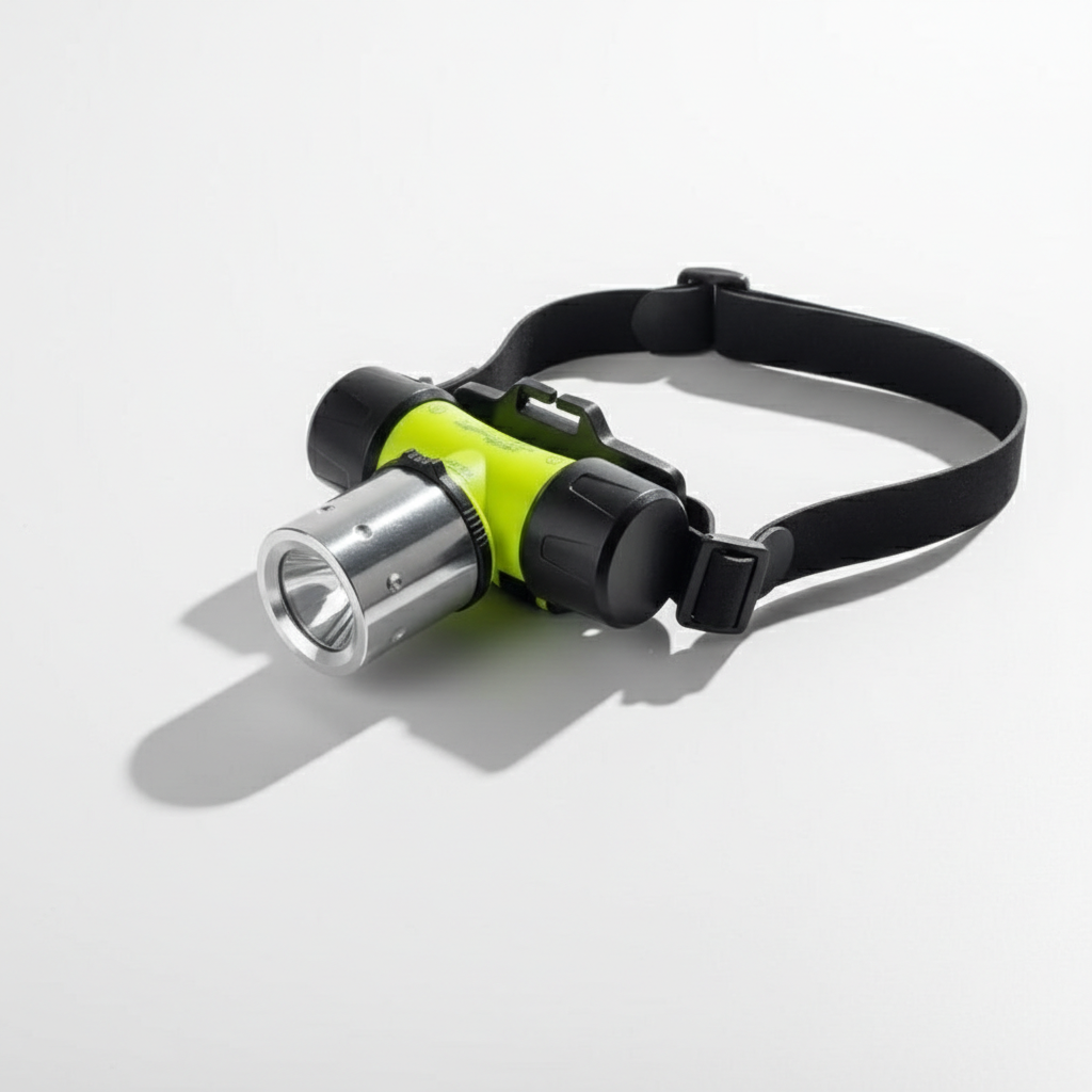Senter Kepala Elit Pro Selam HL-2980 30w + Kaca Renang