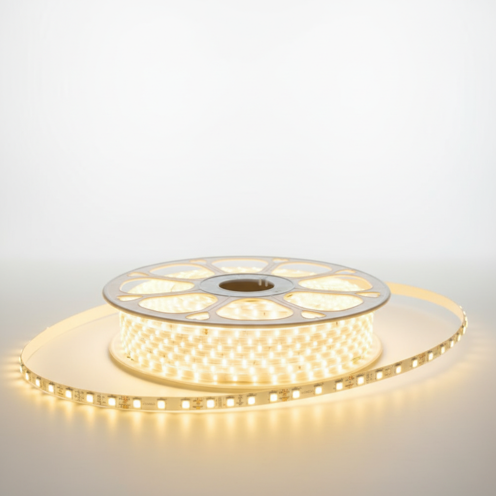 Led Strip Lavida/Vantron AC Jepit Warm White 100m