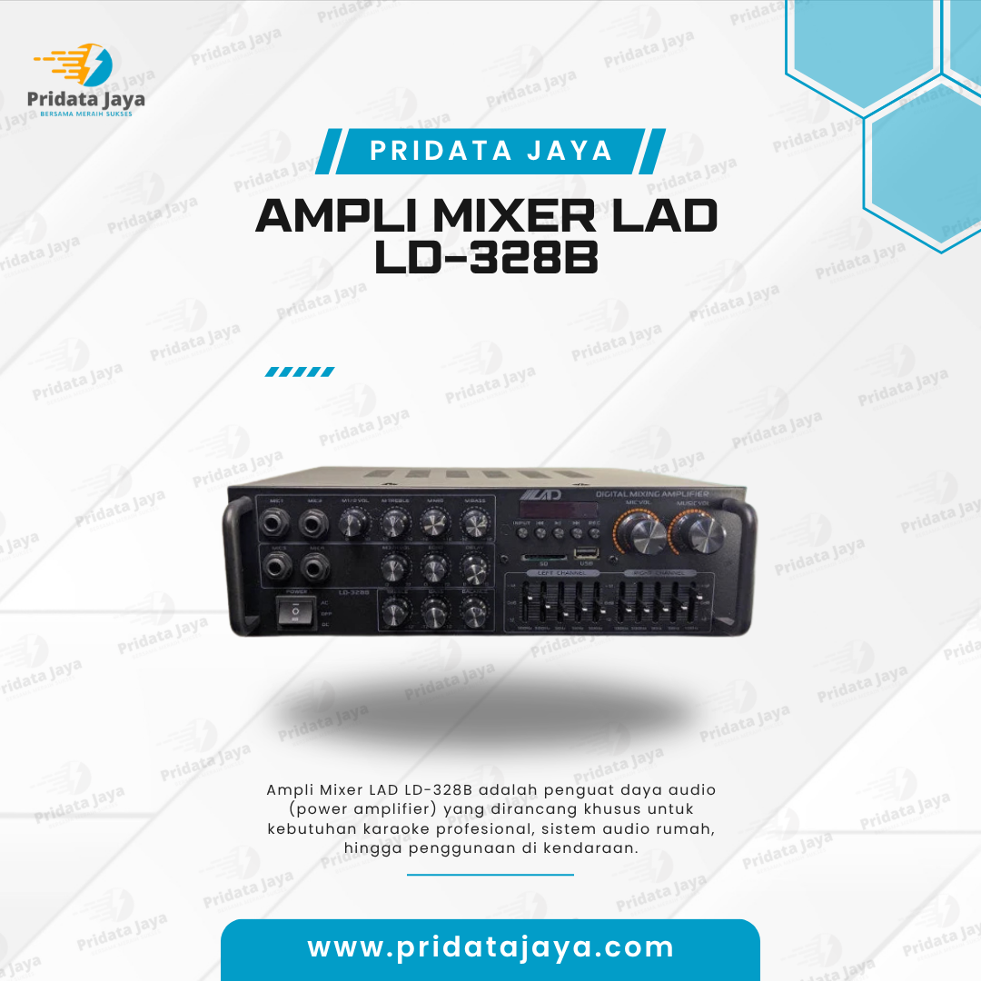 Ampli Mixer LAD LD-328B