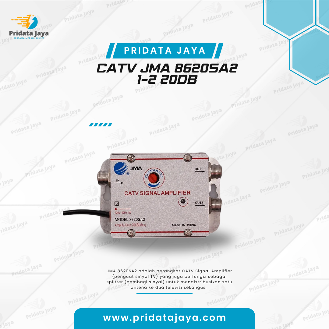 CATV JMA 8620SA2 1-2 20db