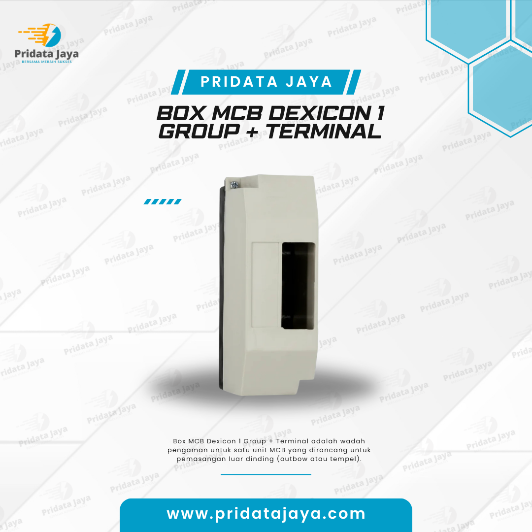 Box MCB Dexicon 1 Group + Terminal