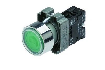 Push Button Lamp Fort LAY5-BW3361 (Green)