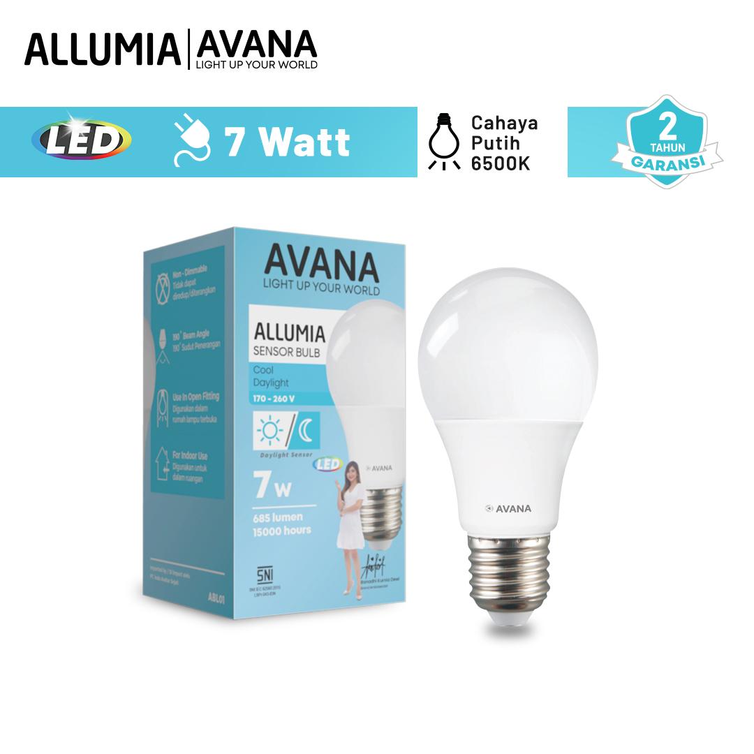 Led Avana Daylight Sensor Bulb 7w 6500K