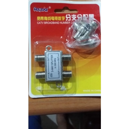 Splitter 3 Way Besi Rapid
