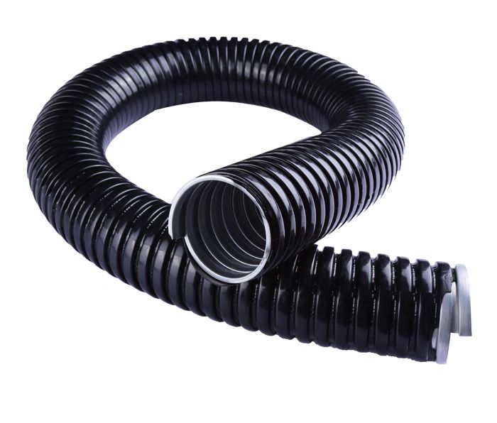Flexible Conduit Pithon PVC Hitam DR-20 20mm Roll 45m