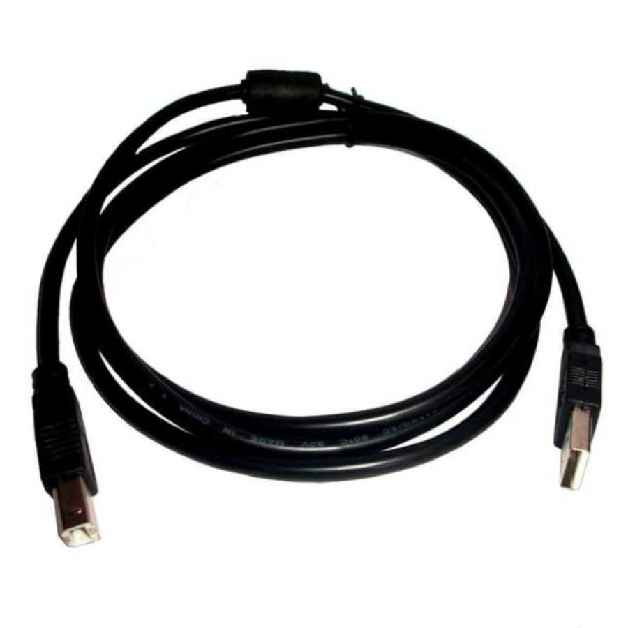 Kabel Usb Printer 2.0 Hitam 1.5m