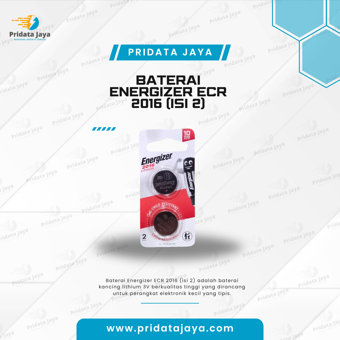 Baterai Energizer ECR 2016 (isi 2)