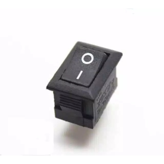 Switch Hitam Kecil On Off