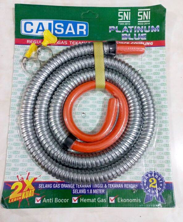 Selang Gas Caisar Spiral 1,8m