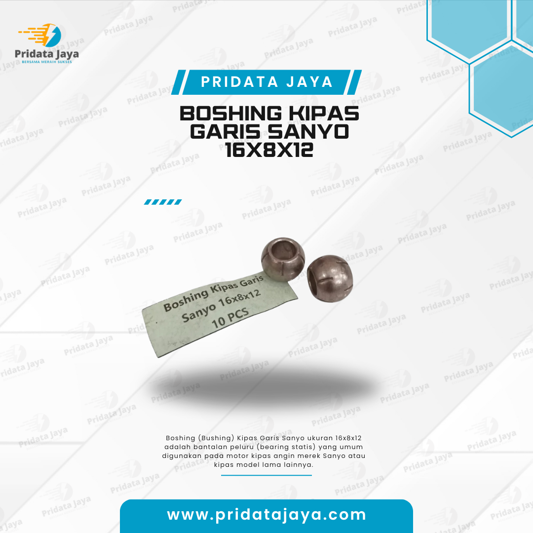 Boshing Kipas Garis Sanyo 16x8x12