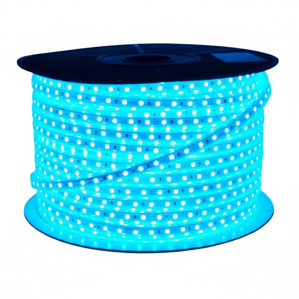 Led Strip Lavida/Vantron AC Jepit Ice Blue 100m
