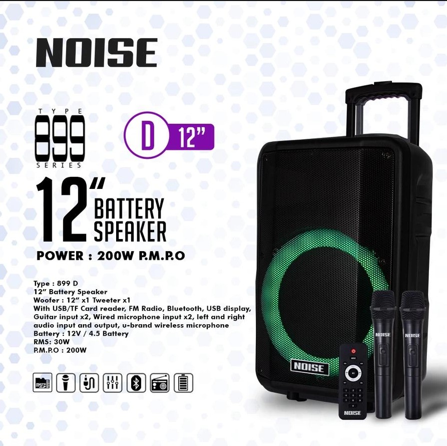 Speaker Noise 12' 899 D